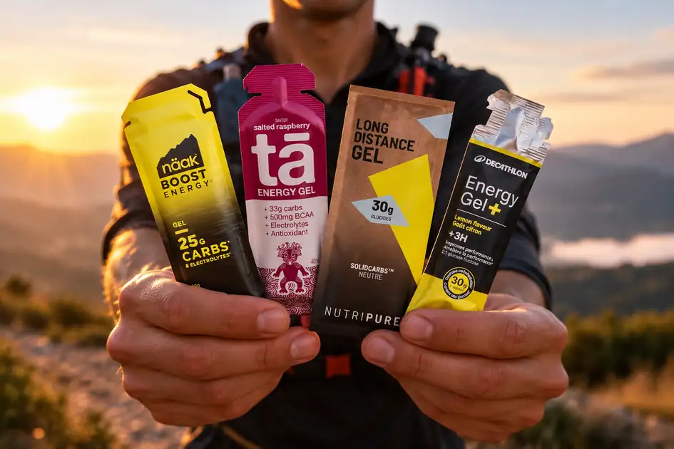 Comparatif gels énergétiques 2026 : Näak, Tā Energy, Nutripure et Decathlon